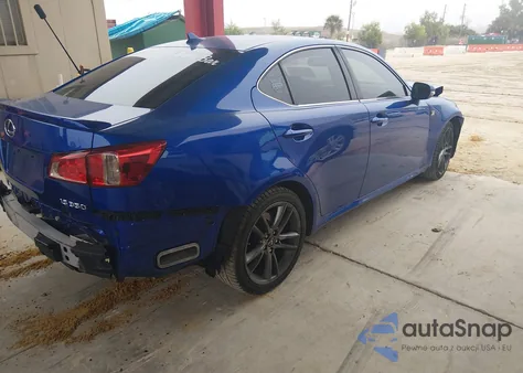 2011 Lexus Is 350 z USA, uszkodzony, nr VIN JTHBE5C26B5027261